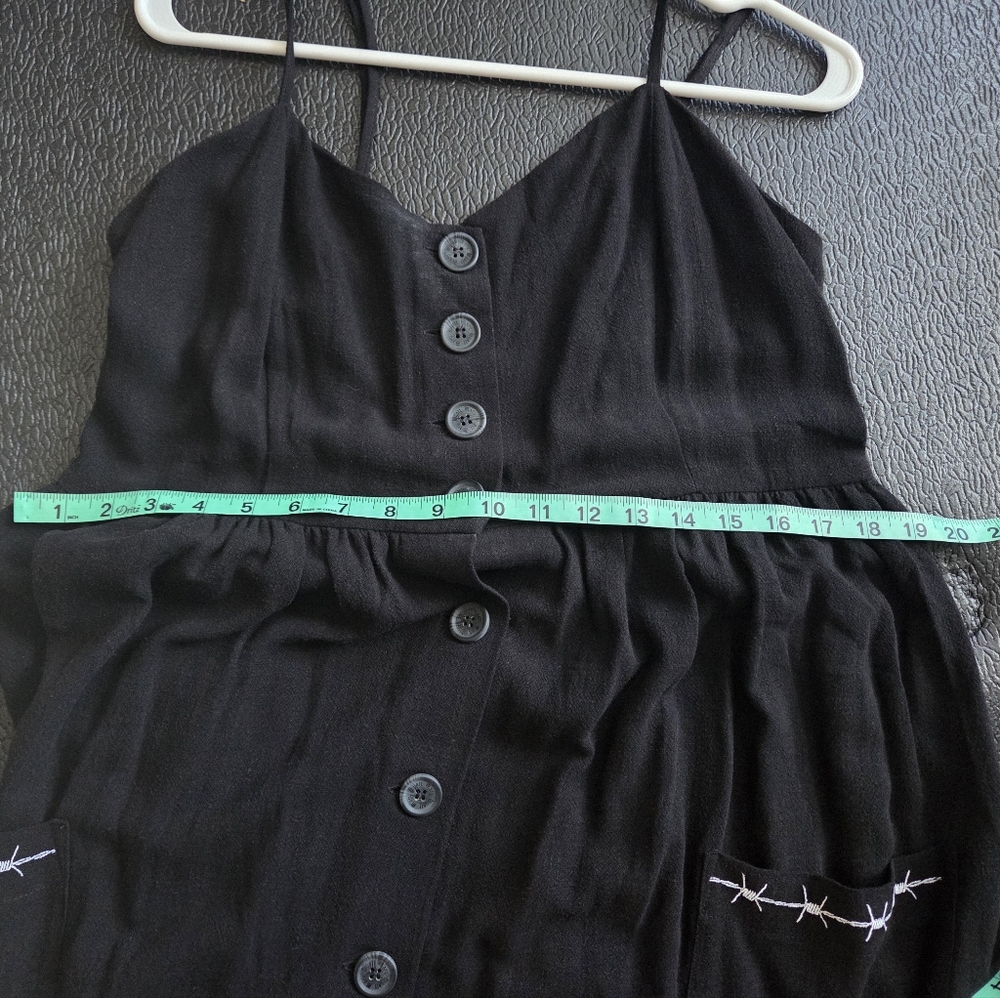 Ebony Button Down Midi Dress - Picture 13 of 13